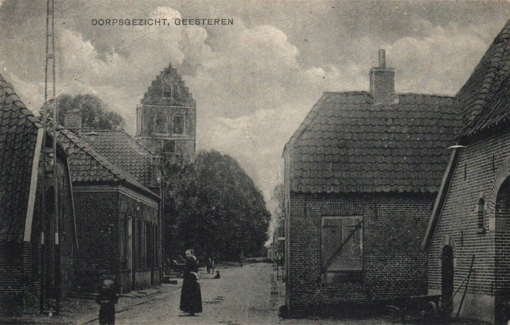 Ansichtkaart Geesteren, Ophalen of Verzenden, Gelderland