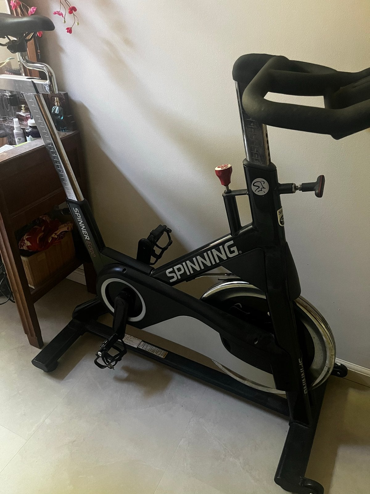 Spinner Edge Spinningfiets - Zo goed als nieuw, Sport en Fitness, Ophalen, Spinningfiets, Zo goed als nieuw, Metaal
