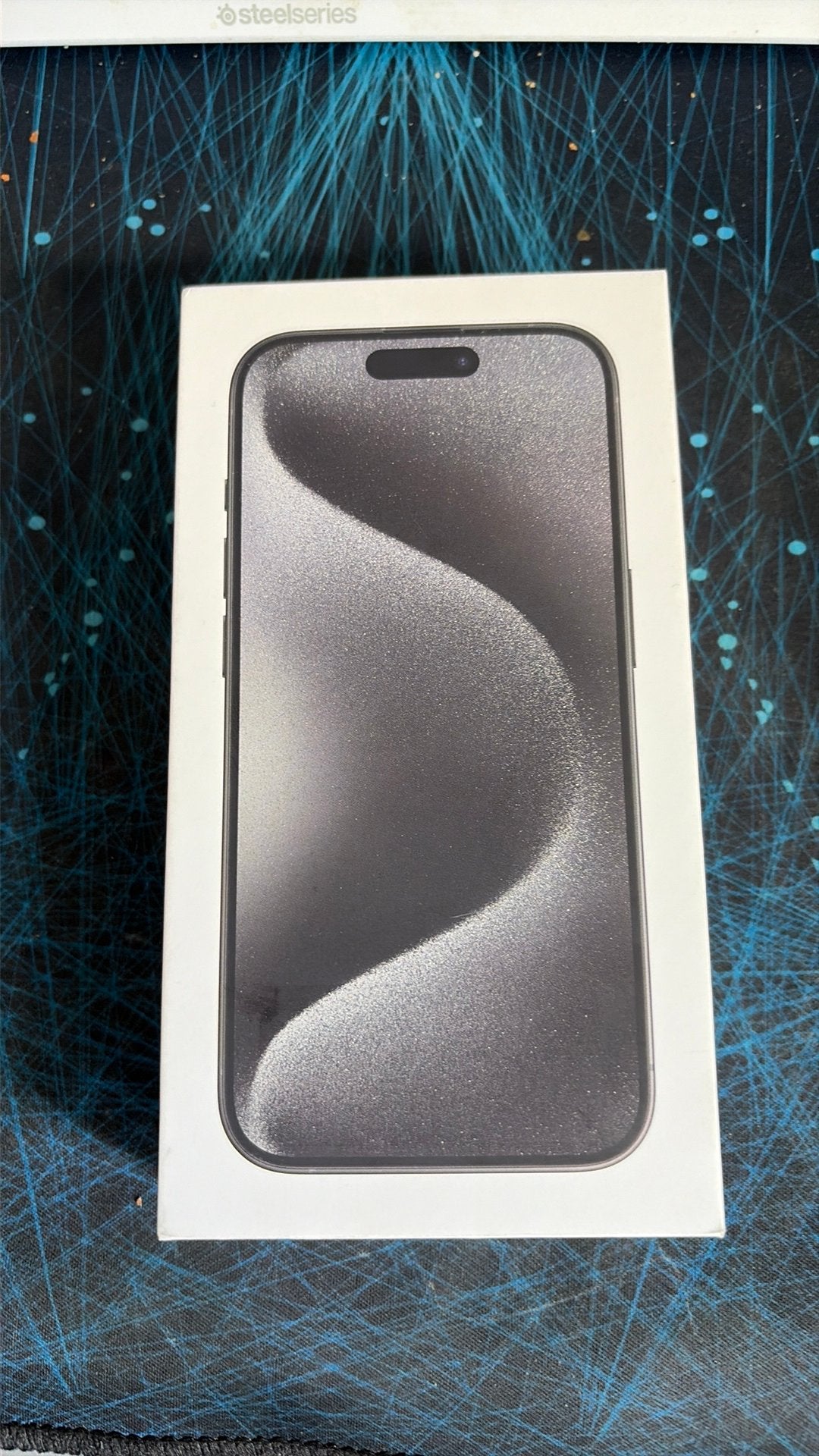 iPhone 15 Pro met doos, 89% batterij gezondheid, 128 GB, 89 %, Zwart, Ophalen of Verzenden