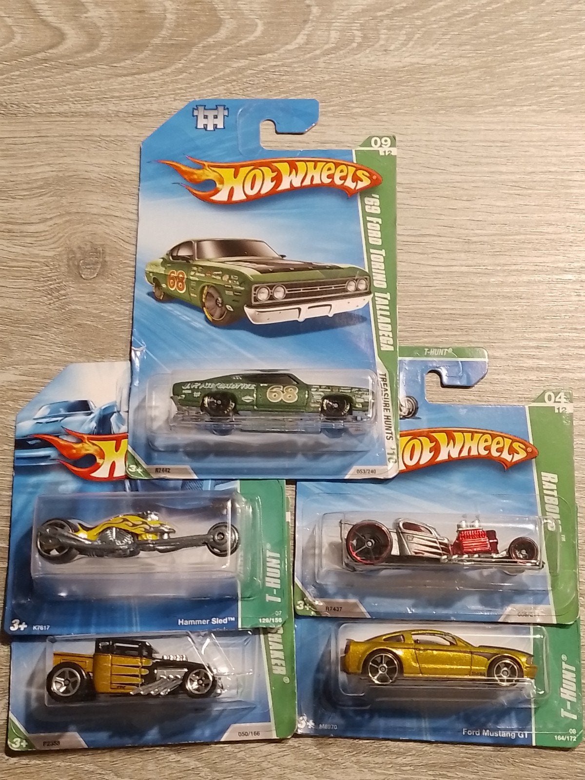 Hot wheels treasure hunt 5x hotwheels, Hobby en Vrije tijd, Modelauto's | Overige schalen, Ophalen of Verzenden, Nieuw, Auto