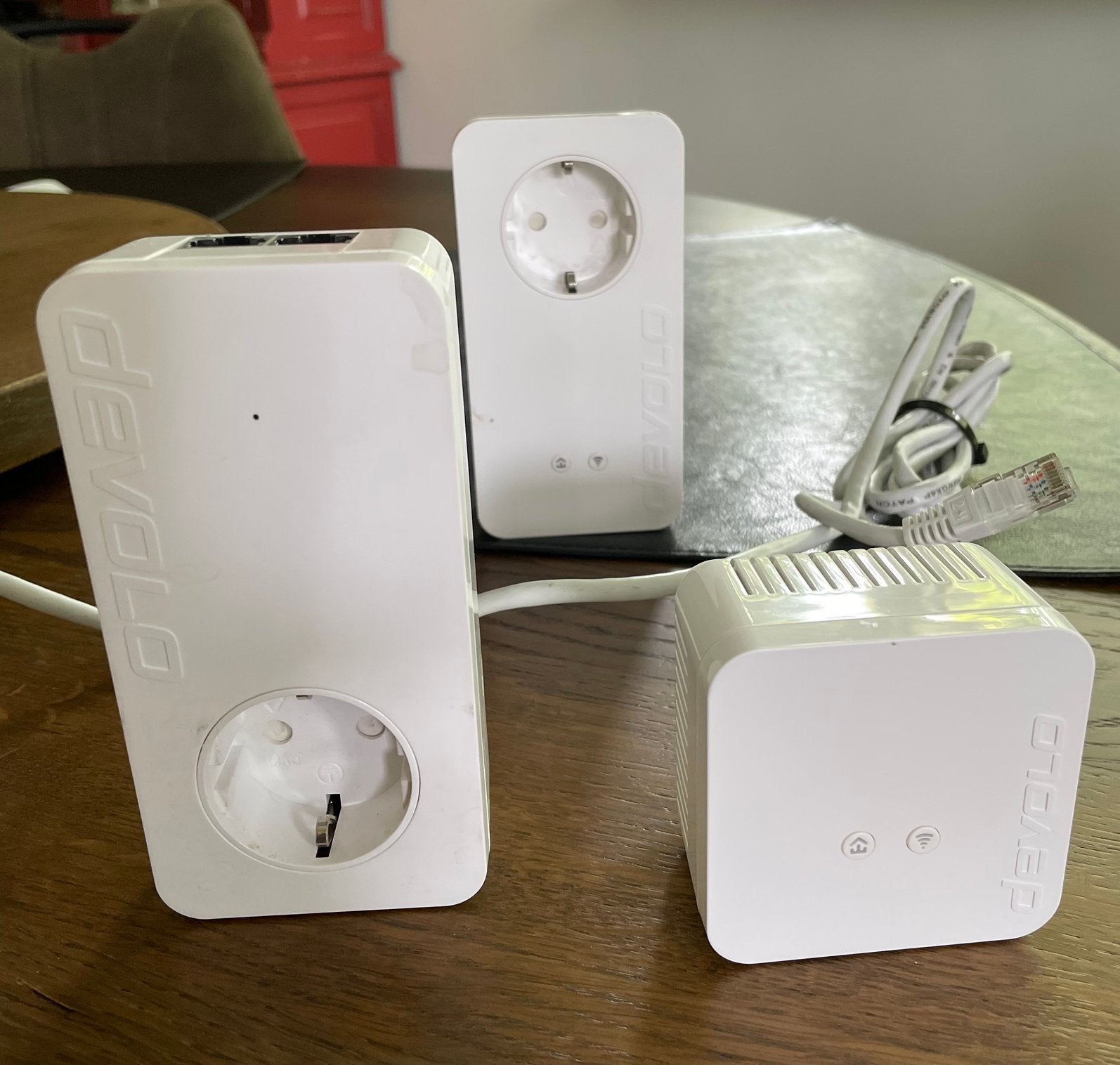 Devolo wifi versterker dLAN 550 duo+ en dLAN 550+ WIFI, Ophalen, Gebruikt