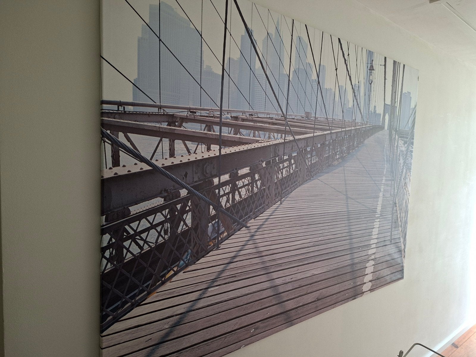 Schilderij NY, Ophalen, Zo goed als nieuw, 125 cm of meer, Schilderij