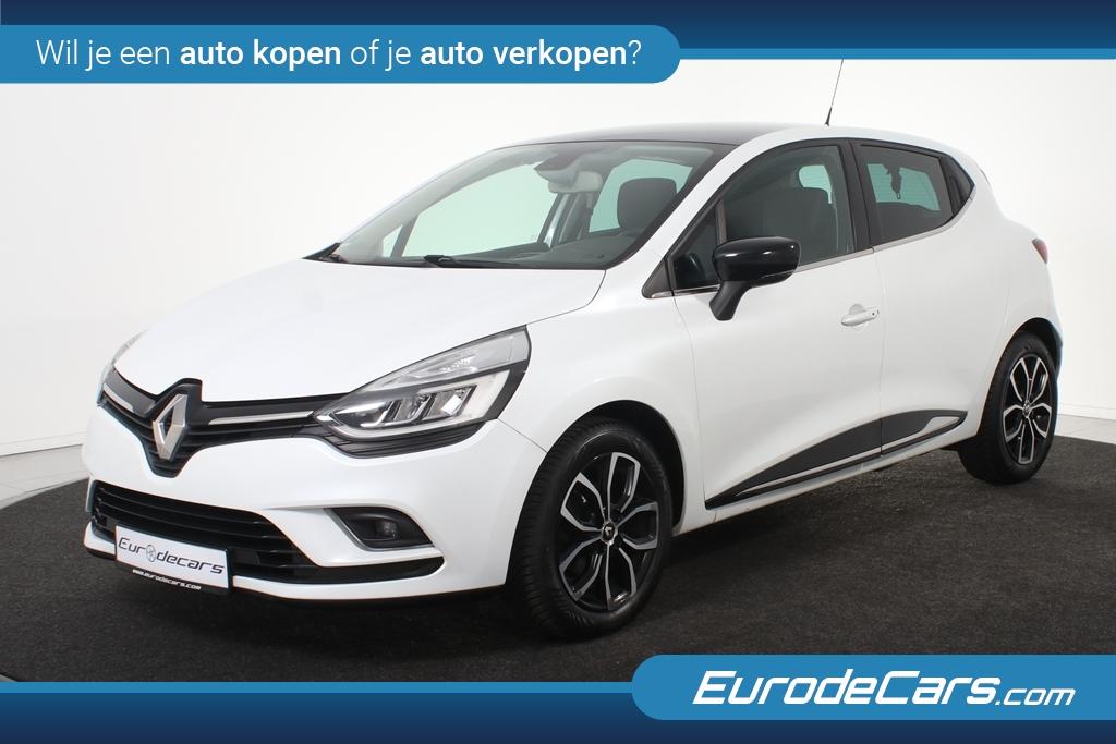 Renault Clio 0.9 TCe Intens *Leer*Navigatie*Stoelverwarming*, Auto's, Renault, Bedrijf, Te koop, Clio, ABS, Airbags, Airconditioning