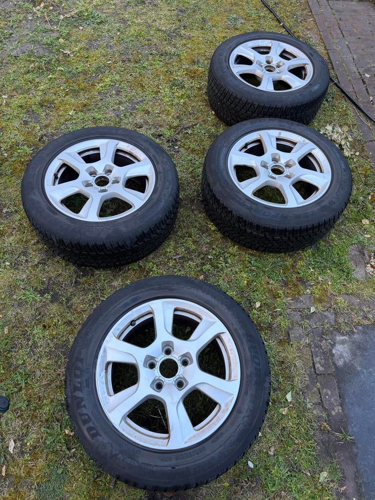 Audi A4 B8 Velgen met Winterbanden - Set van 4, Ophalen, Gebruikt, Audi