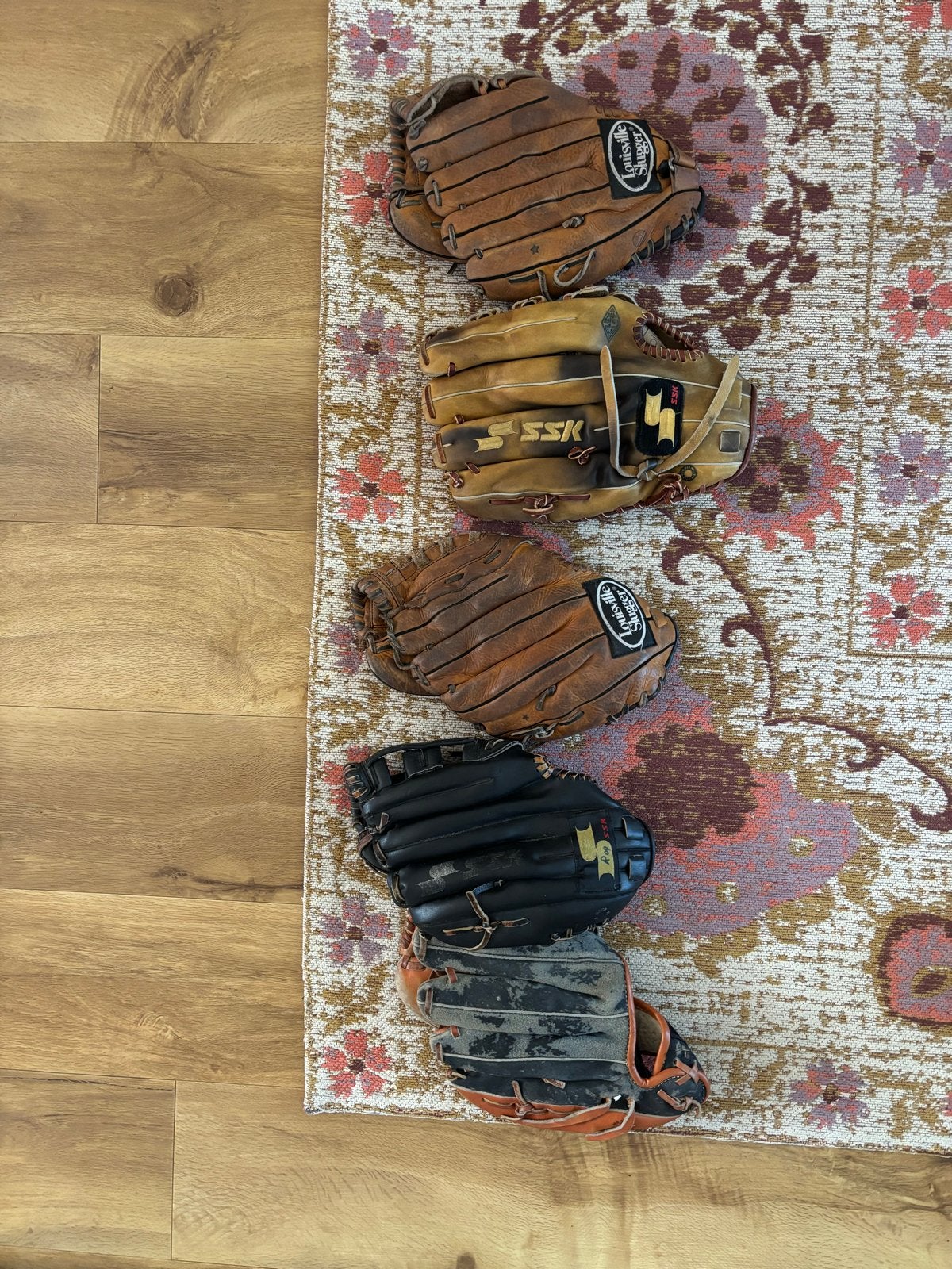 Diverse Honkbalhandschoenen - Gebruikt, Ophalen, Gebruikt
