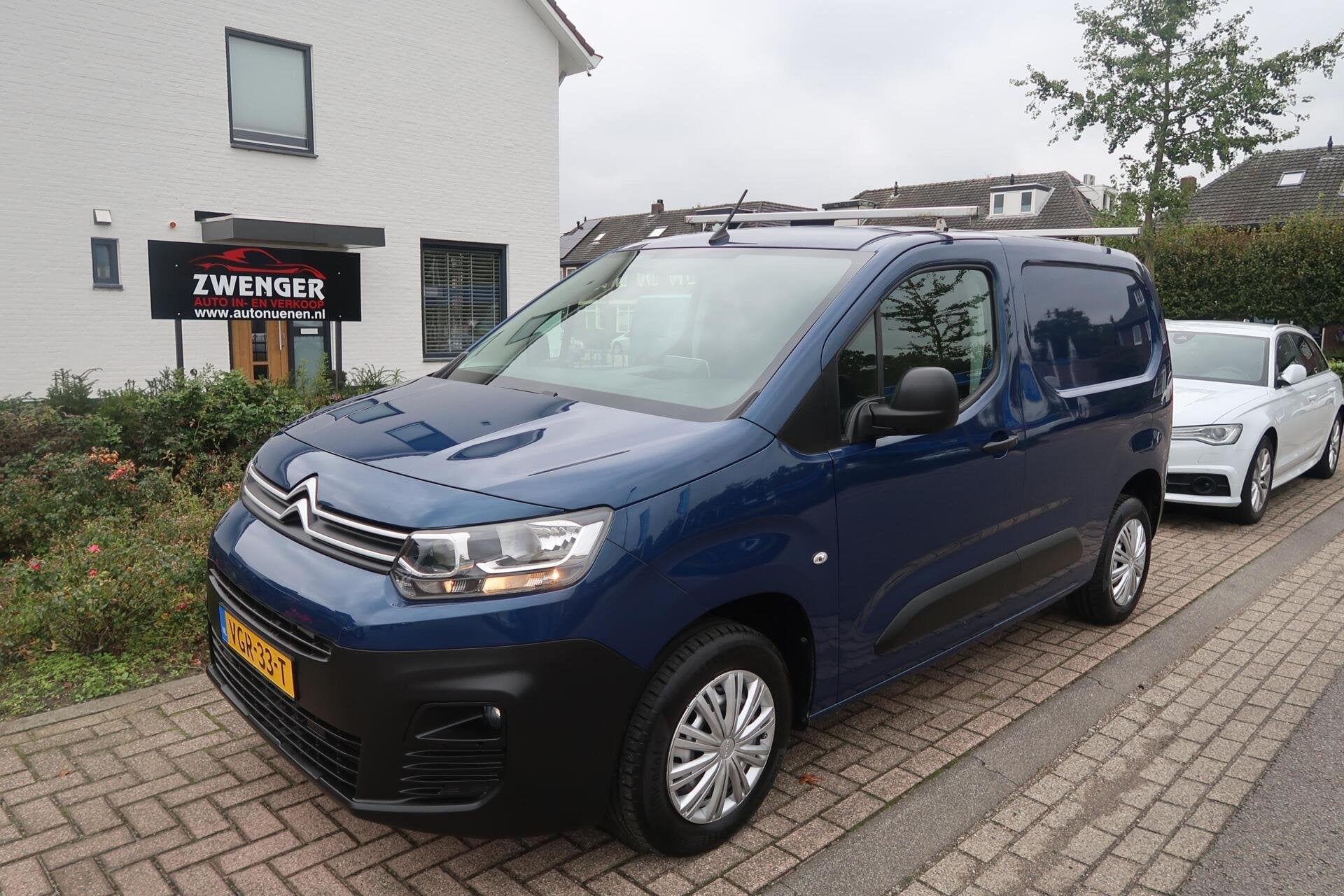 Citroen Berlingo bestel 1.5 BlueHDI NAVIGATIE|CARPLAY|AIRCO|, Auto's, Voorwielaandrijving, Stof, Gebruikt, Citroën