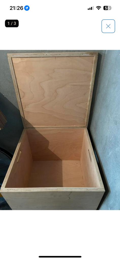Krat / Kist Multiplex, Huis en Inrichting, Woonaccessoires | Kisten, Ophalen