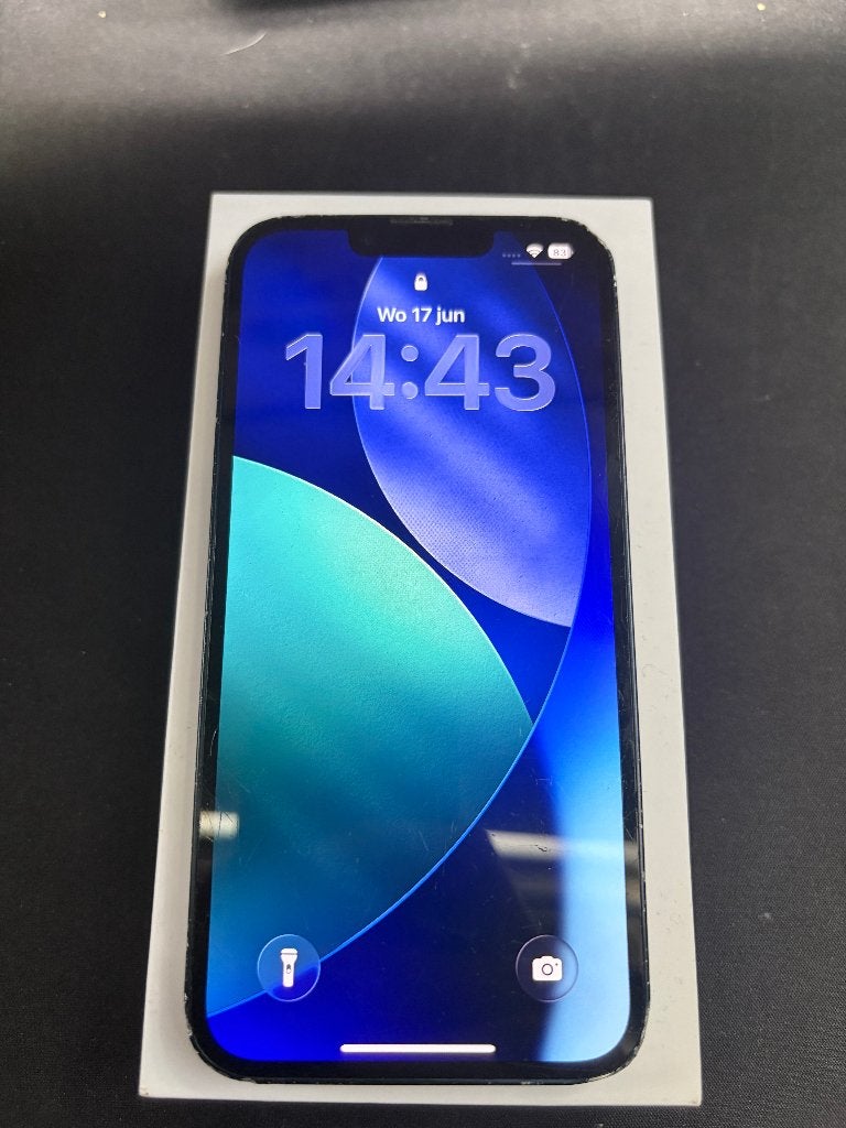 Iphone 14 - 128GB, Ophalen, 80 %, Zwart, Zonder abonnement