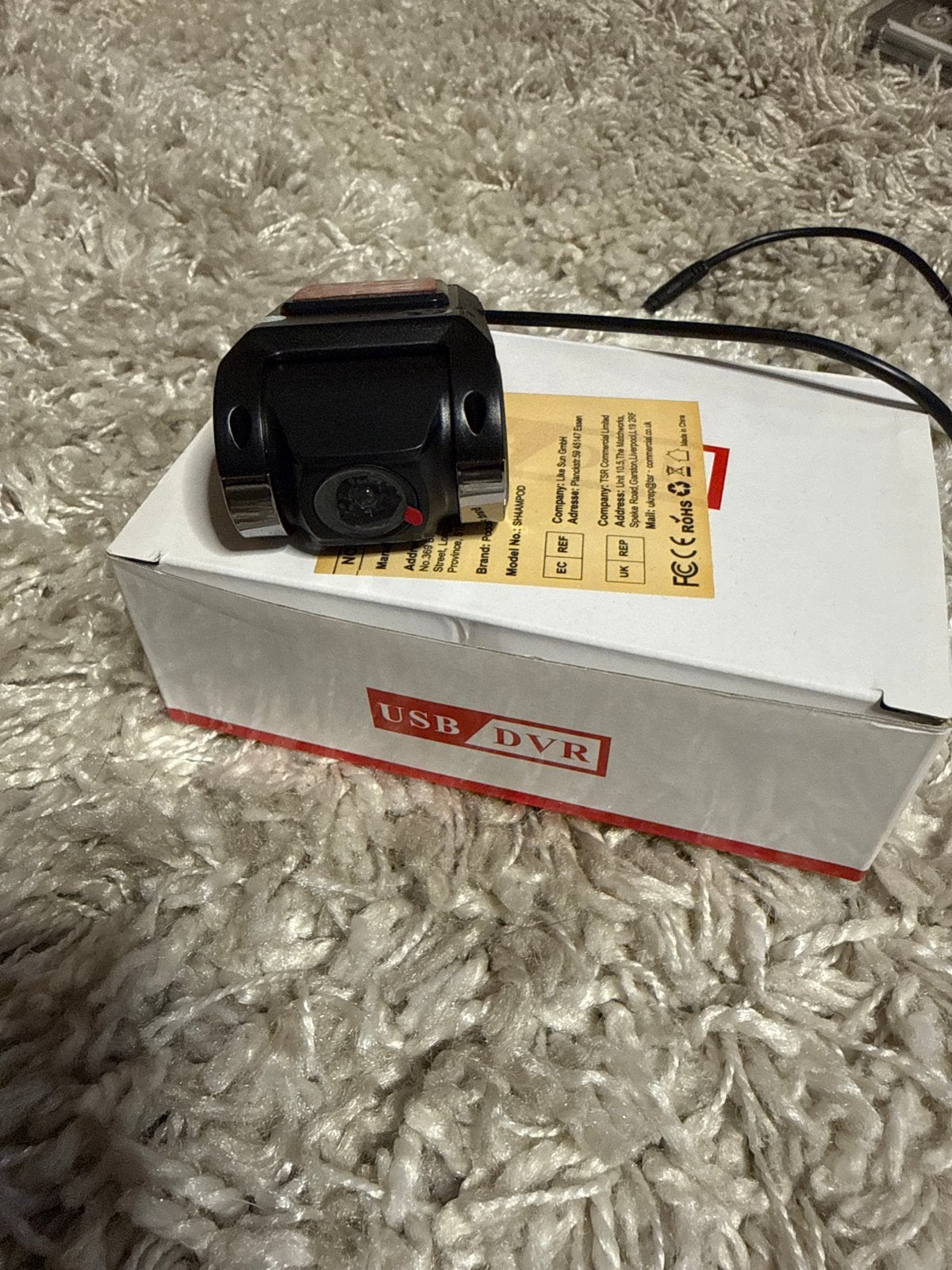 USB DVR Dashcam - Nieuw in doos, Auto diversen, Ophalen of Verzenden, Nieuw
