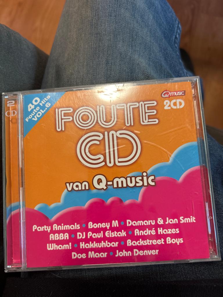 Foute CD van Q-music - 40 Foute Hits Vol. 6 (2CD), Ophalen of Verzenden, 2000 - 2009, Zo goed als nieuw, Boxset