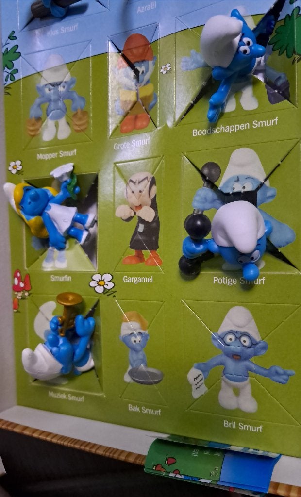 Deel smurfencollectie AH, Verzamelen, Ophalen of Verzenden, Zo goed als nieuw