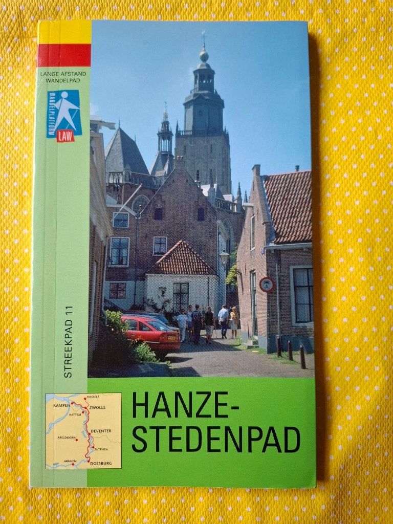 Wandelgids: Hanzestedenpad - LAW Streekpad 11, Boeken, Fiets- of Wandelgids, Ophalen of Verzenden, Benelux, Gelezen