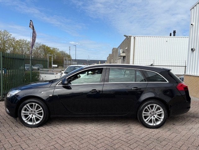 Opel Insignia Sports Tourer 1.6 T Sport leder APK T/M 19-7-2, Euro 5, Gebruikt, Zwart, Zwart
