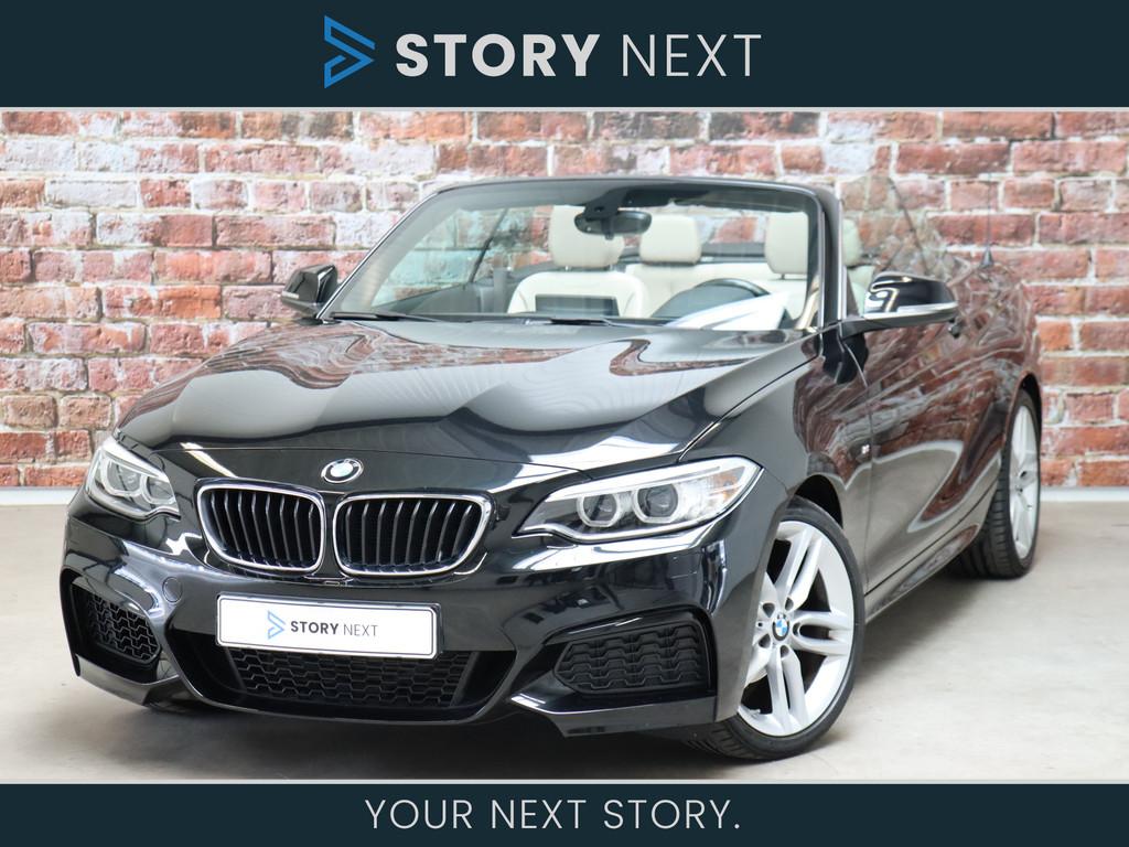 BMW 2 Serie Cabrio 218i High Executive M Sport Pakket Automa, Auto's, BMW, Automaat, Gebruikt, Cabriolet, 4 stoelen