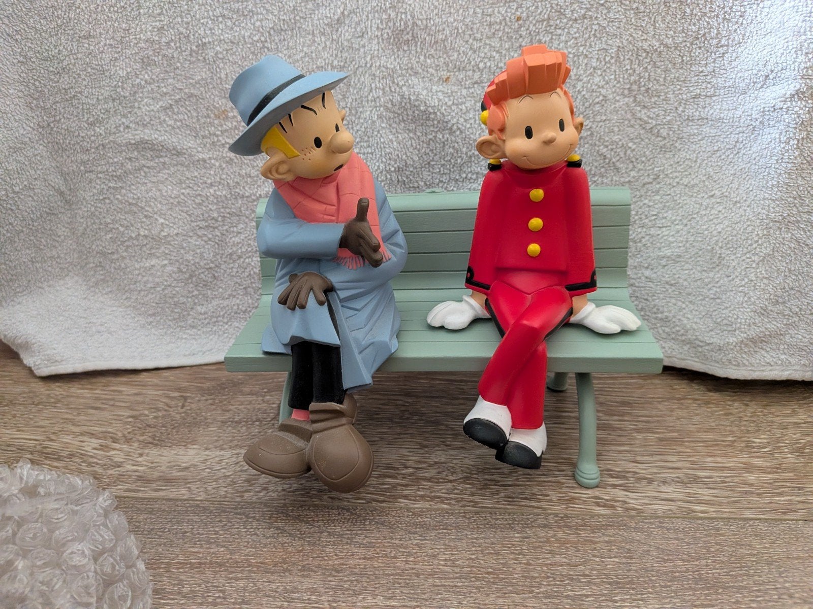 Leblon-Delienne "Spirou Assis" set (3 stuks), Ophalen of Verzenden, Zo goed als nieuw