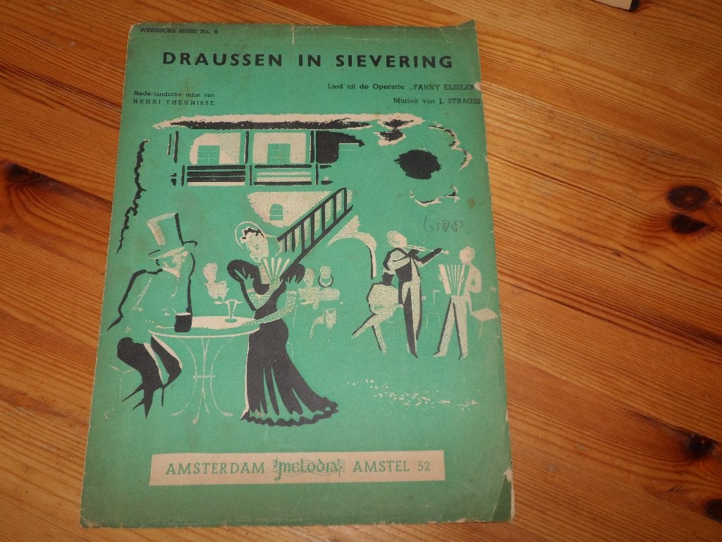 Draussen in sievering bluht schon der flieder - j. Strauss, Piano, Gebruikt, Ophalen of Verzenden, Artiest of Componist