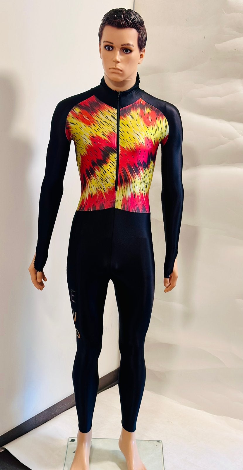 Schaatskleding schaatspak snelpak speedsuit maat S/M lycra, M, Dames, Ophalen of Verzenden, Zo goed als nieuw
