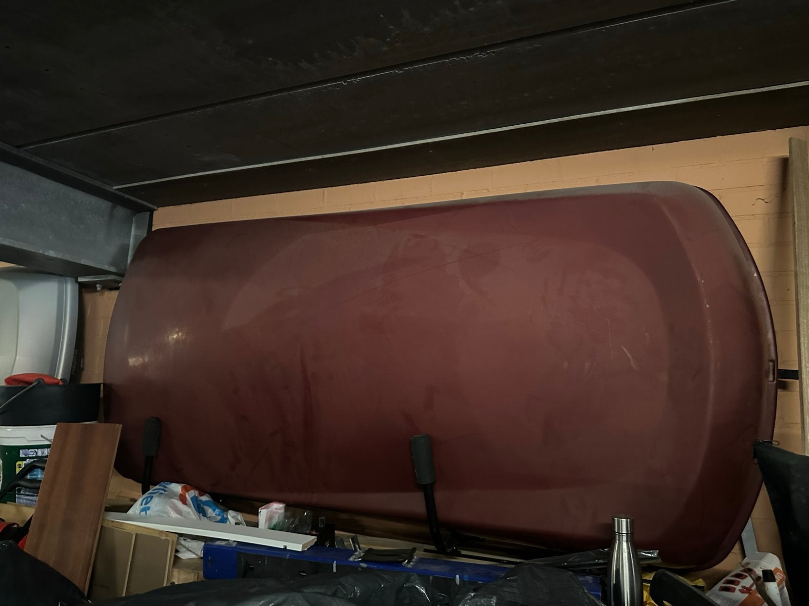Ruime dakkoffer 220 cm x 85 cm. Ideaal voor extra bagage, Ophalen, Gebruikt