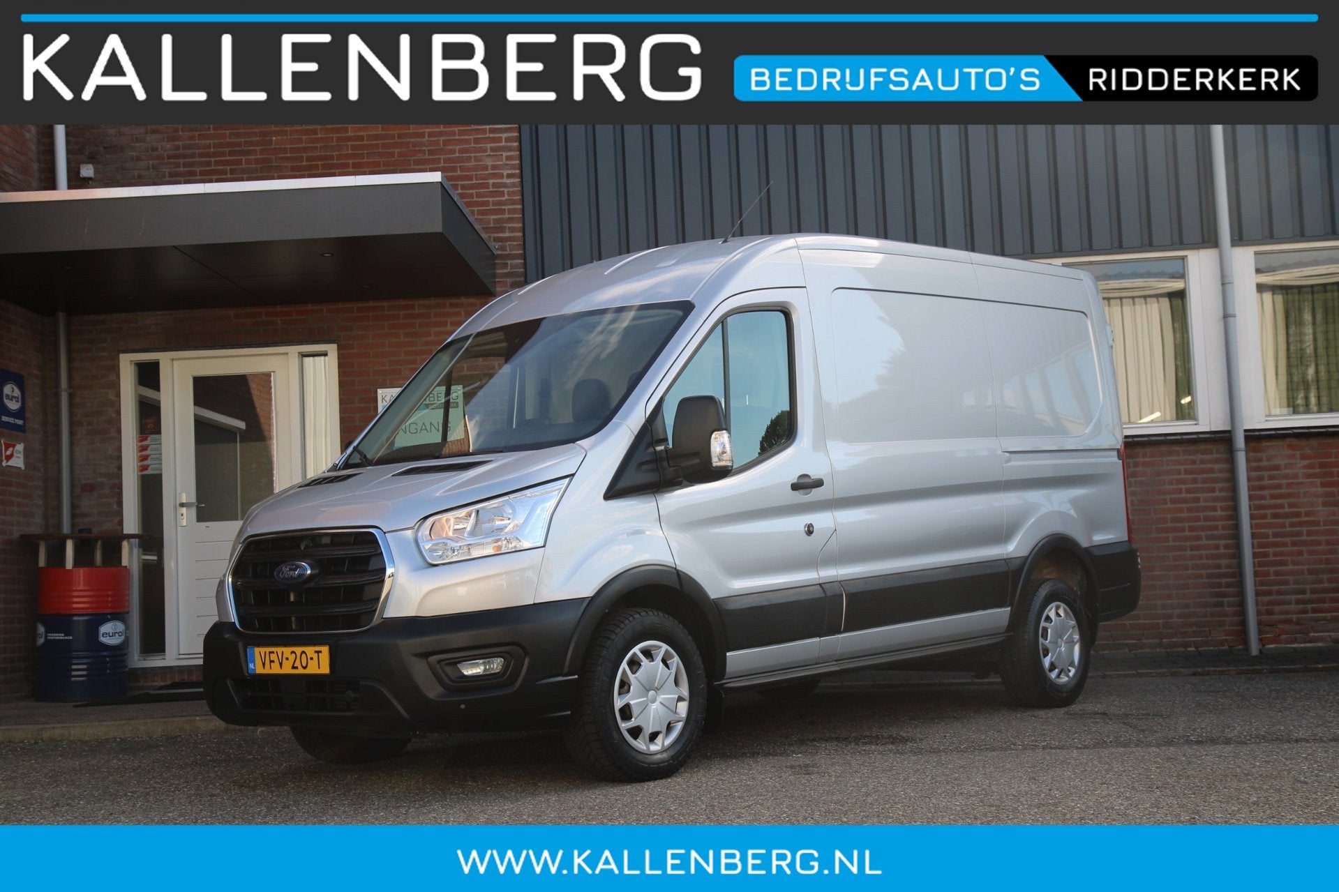 Ford Transit 350 2.0 TDCI L2H2 Trend MHEV 130PK / Sync 3 / D, Auto's, Voorwielaandrijving, Dealer onderhouden, Stof, 4 cilinders
