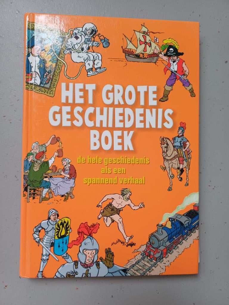 Het Grote Geschiedenisboek, Boeken, Ophalen, Gelezen, Non-fictie