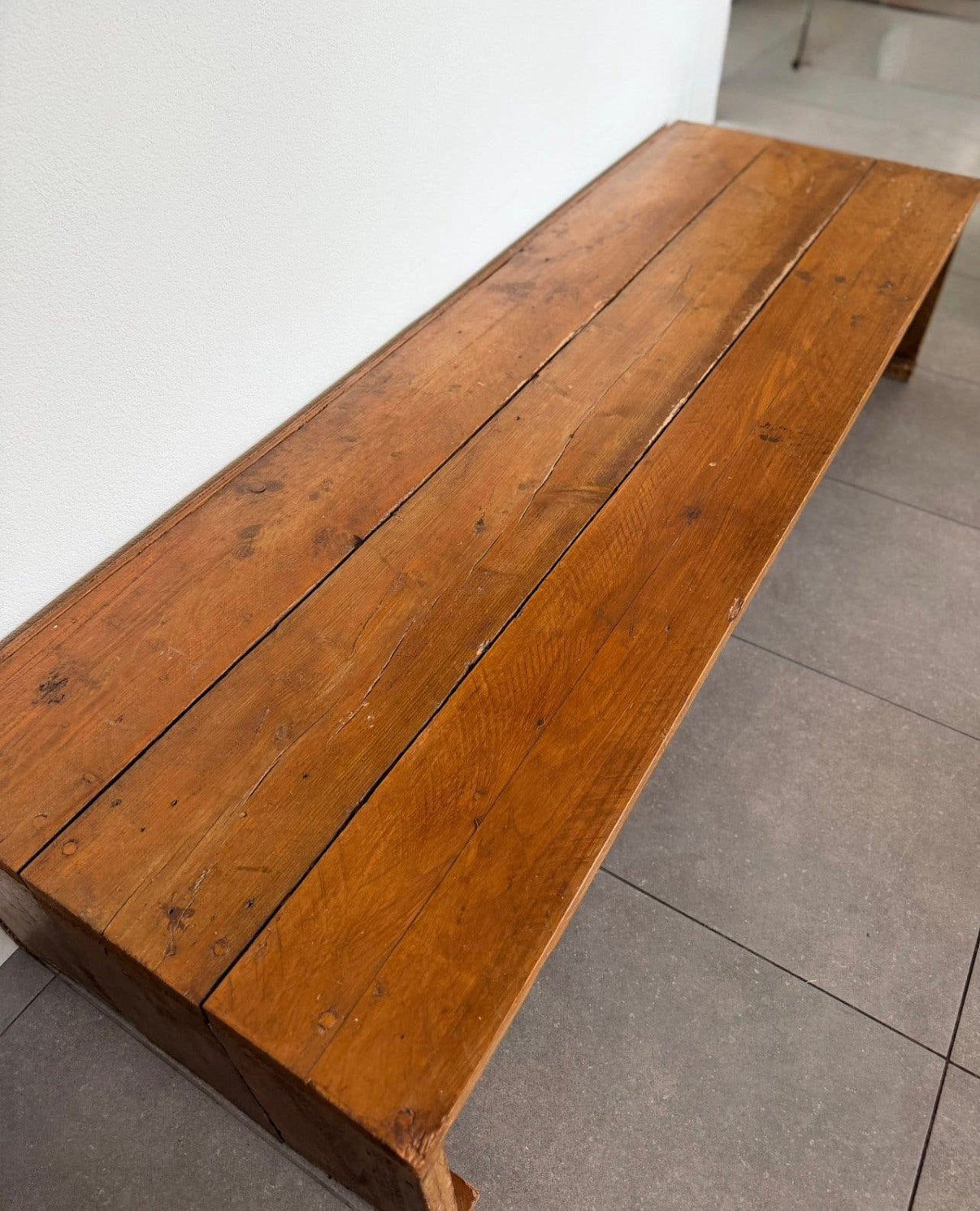 Landelijk steigerhouten TV-meubel / dressoir 180 cm, Ophalen, Zo goed als nieuw, Rechthoekig, 150 tot 200 cm