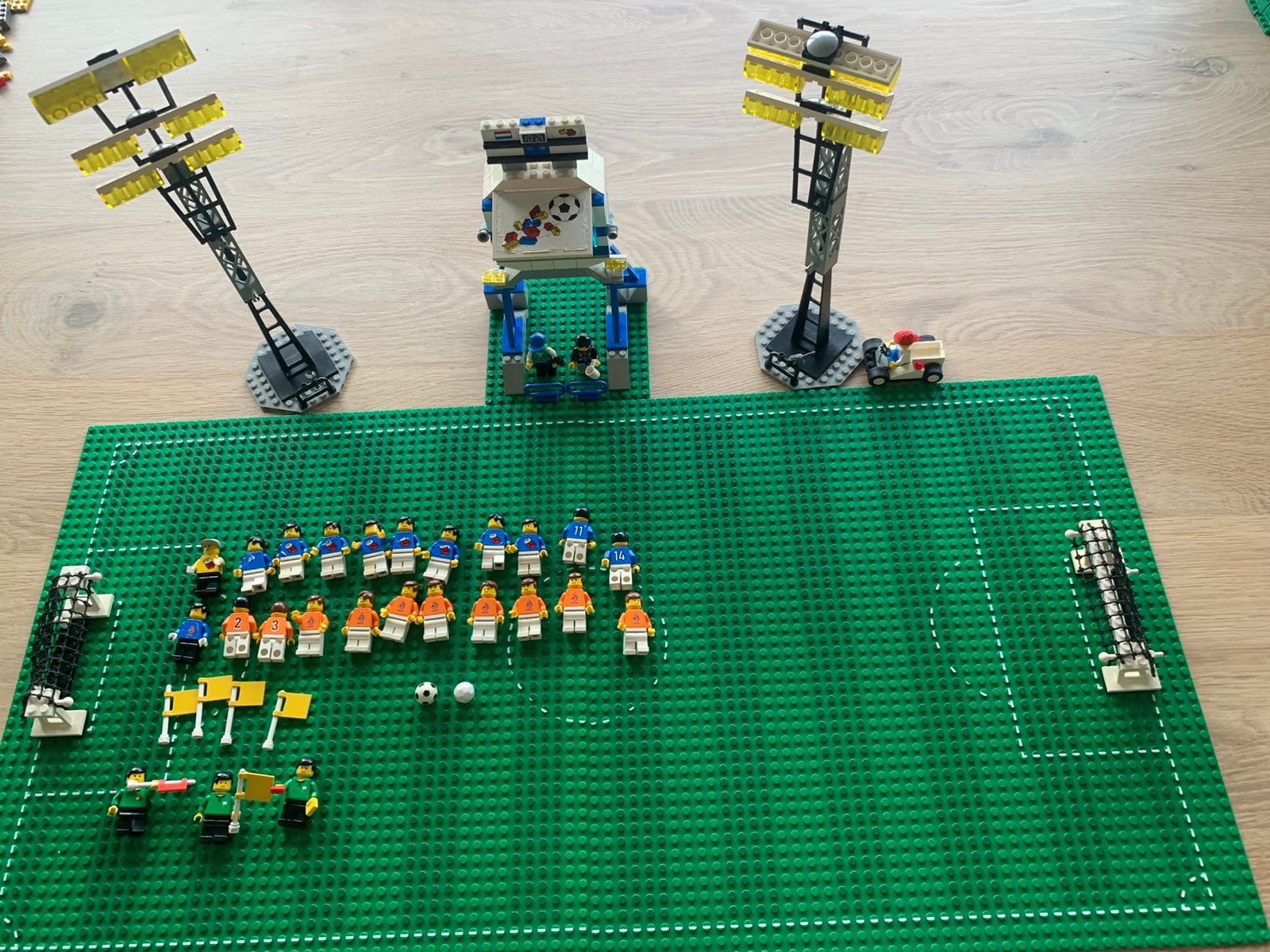 Lego WK 1998 voetbalveld, Gebruikt, Overige thema's, Lego, Overige typen