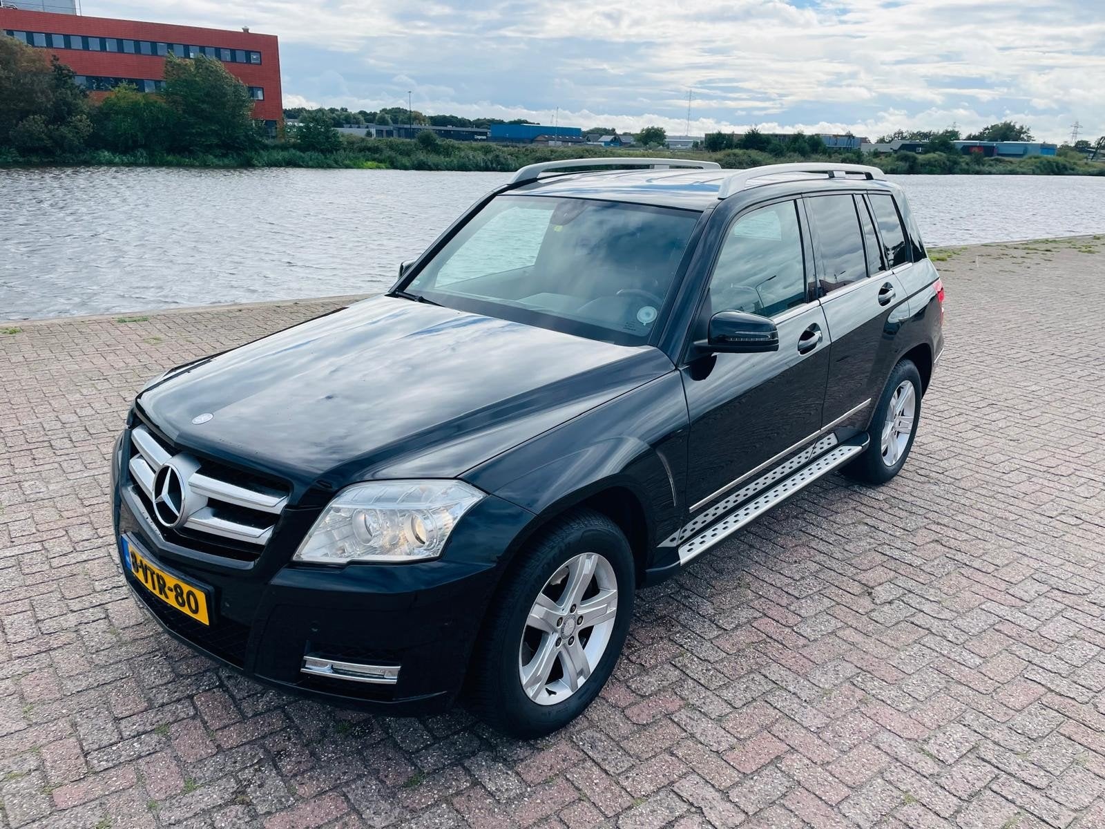 Mercedes-Benz Glk-klasse GLK 2012 Grijs kenteken, Auto's, Bestelauto's, Automaat, Zwart, Zwart, Bedrijf