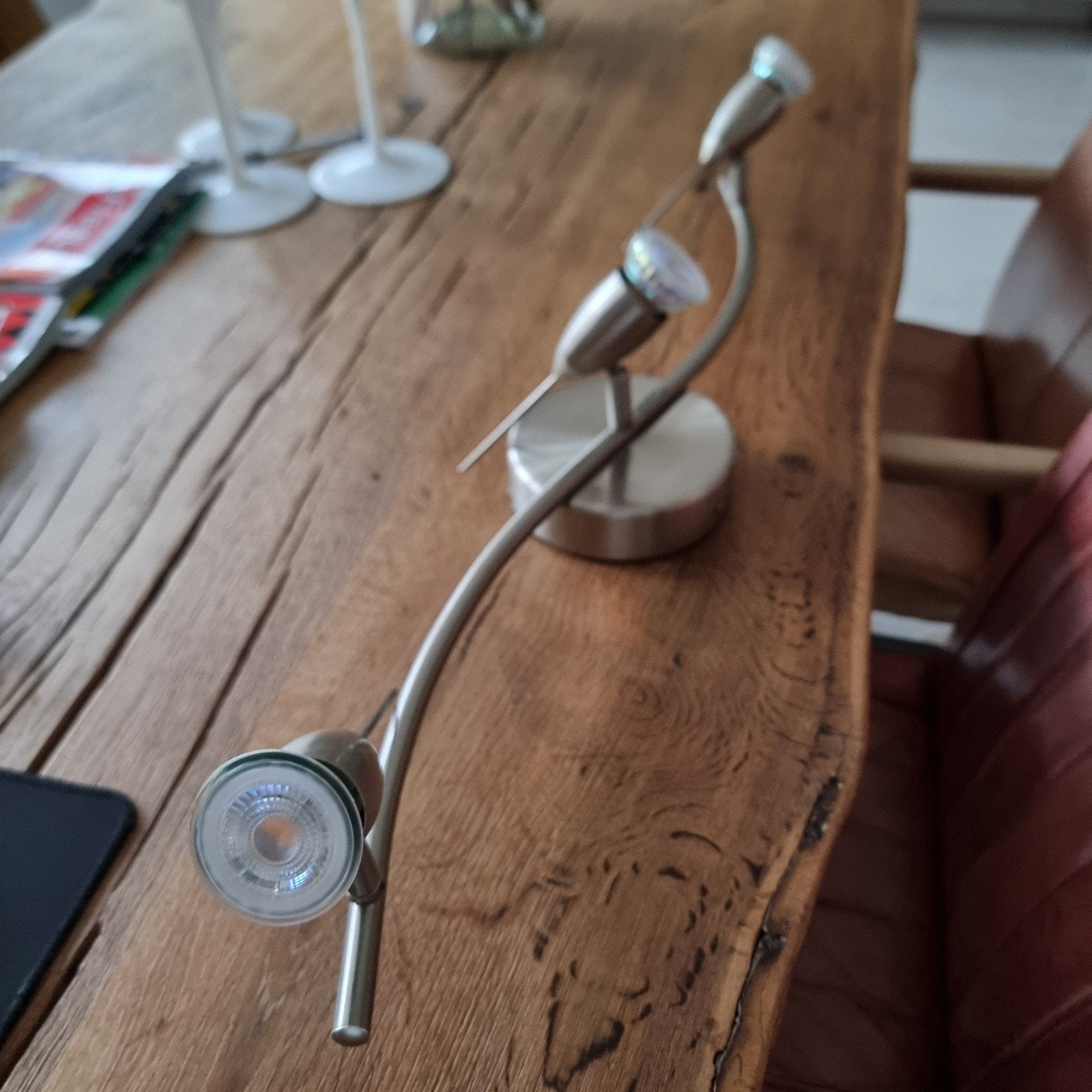Plafondlamp, 3 spots, ikea, Ophalen of Verzenden