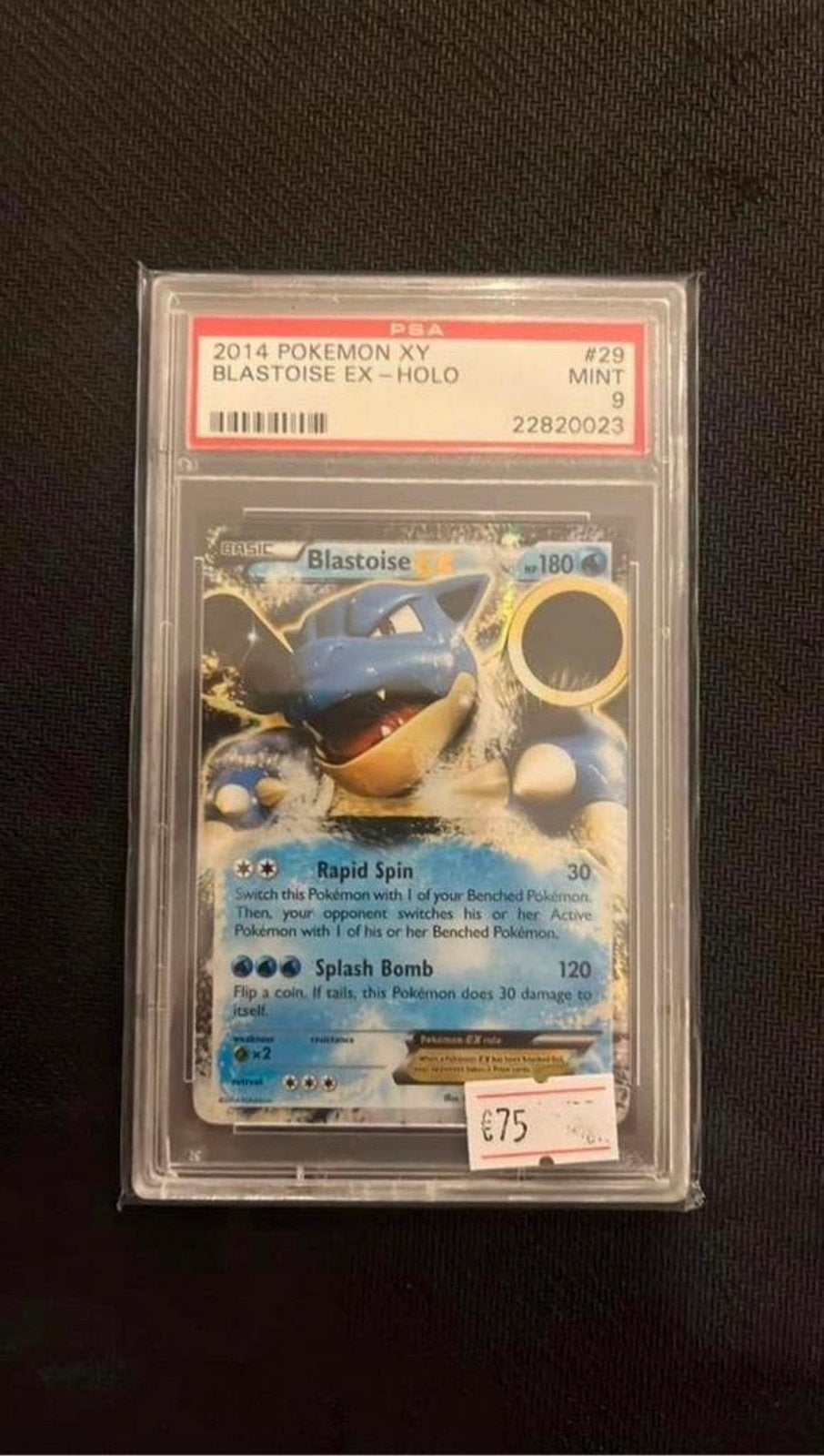 Blastoise Ex XY29 - Pokemon, Ophalen of Verzenden, Zo goed als nieuw