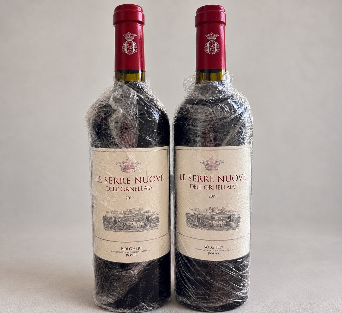 2x Le Serre Nuove dell’Ornellaia 2019 | Bolgheri, Ophalen of Verzenden, Zo goed als nieuw, Frankrijk, Rode wijn