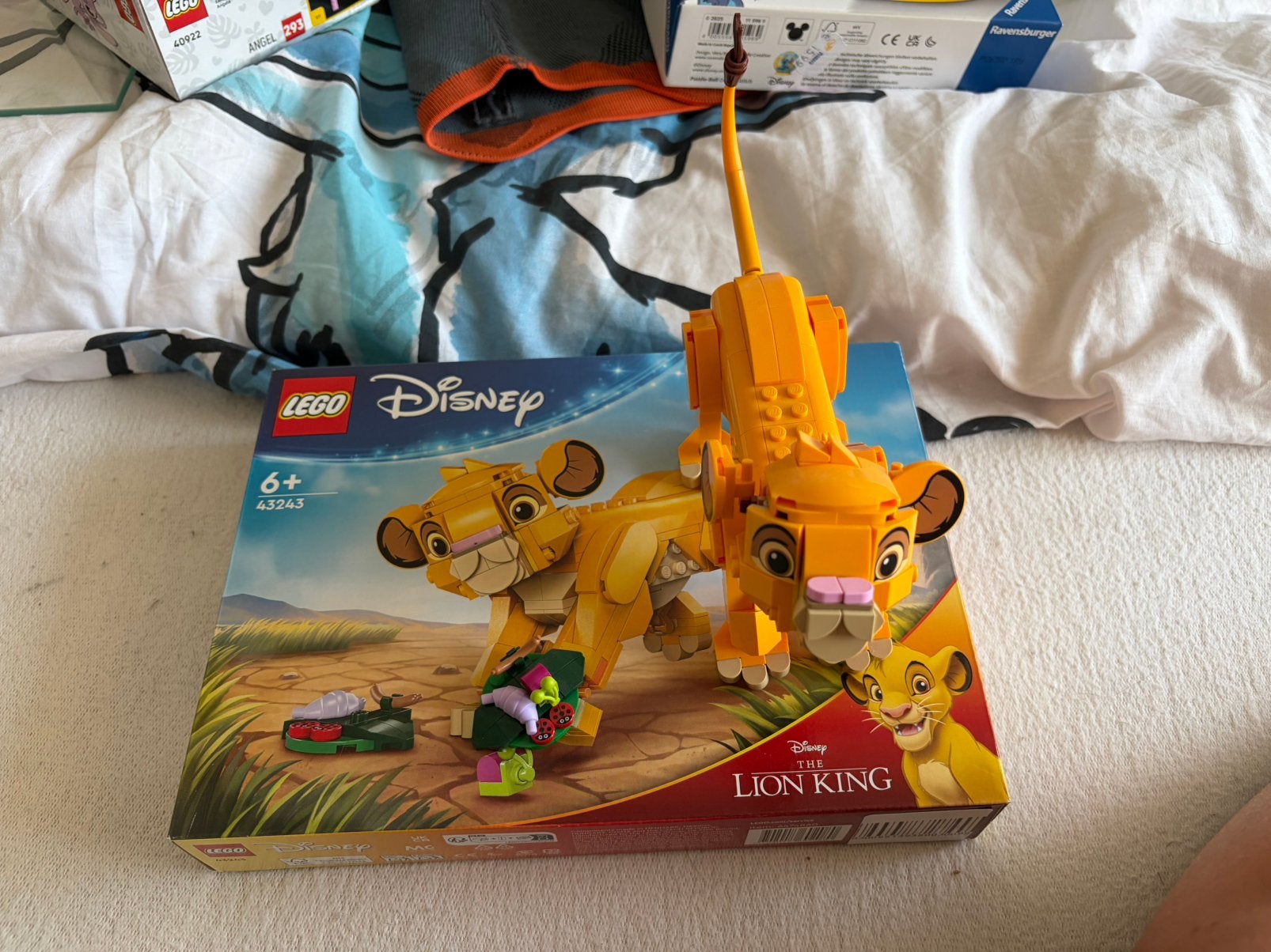LEGO Disney De Leeuwenkoning Simba 43243, Gebruikt, Lego, Ophalen of Verzenden, Compleet