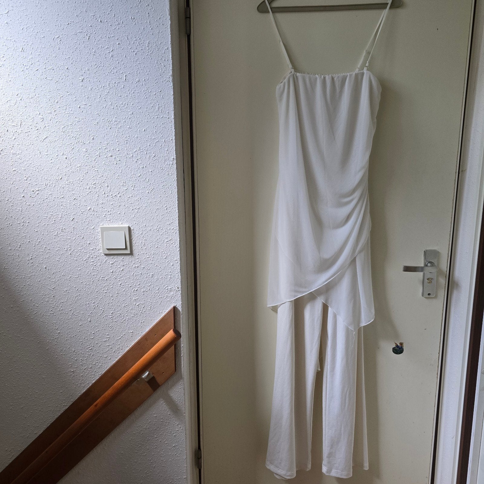 Crèmekleurige Jumpsuit Maat 44, Wit, Maat 42/44 (L), Nieuw, Cocktailjurk