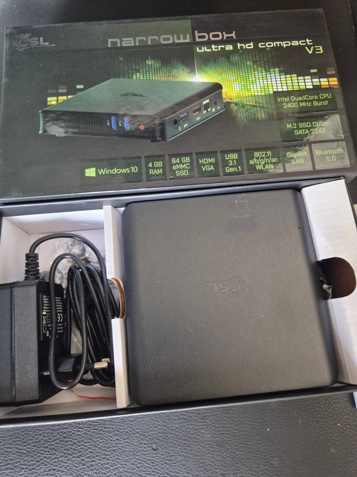 CSL mini pc Windows 10, Ophalen of Verzenden, Nieuw