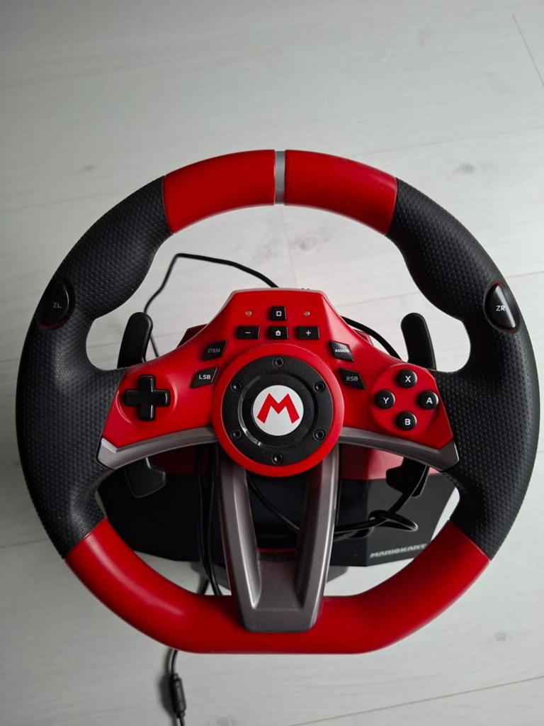 Hori Mario Kart Racestuur voor Nintendo Switch (180 graden), Ophalen, Racestuur, Gebruikt, Nintendo