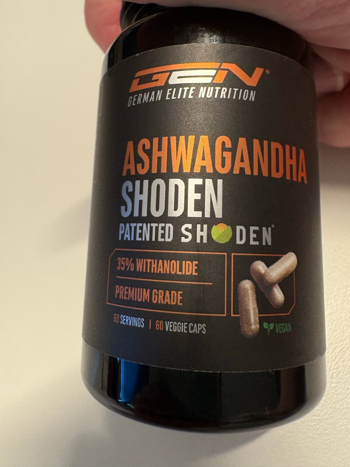 Ashwagandha Shoden - hooggedoseerd, Ophalen of Verzenden, Gebruikt, Poeder of Drank