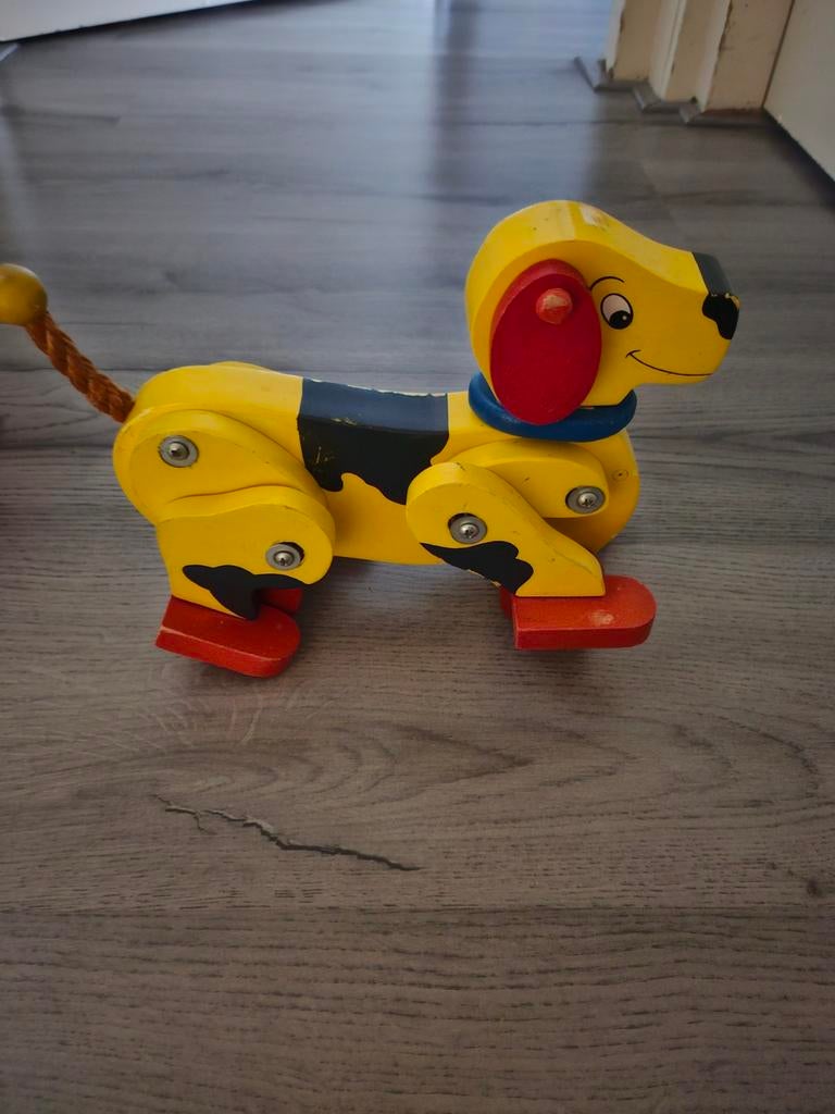 Hout speelgoed(hond), Kinderen en Baby's, Speelgoed | Houten speelgoed, Ophalen
