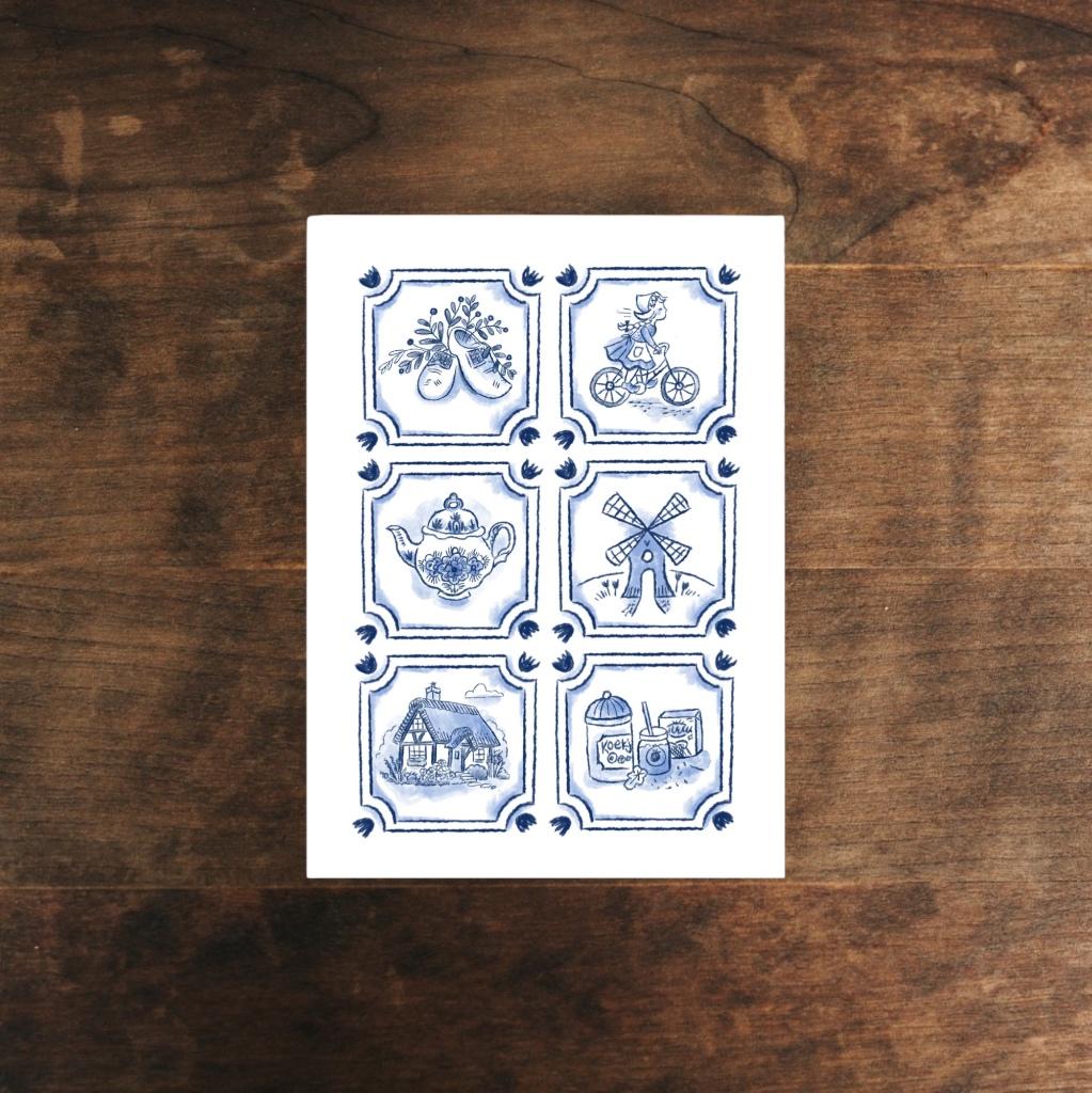 Only Happy Things A6 ansichtkaart, Ophalen of Verzenden, 1980 tot heden, Ongelopen, Overige thema's