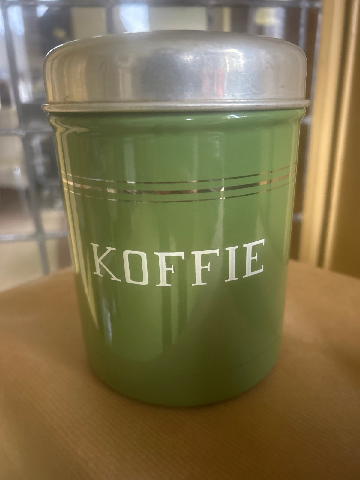 2 Vintage voorraadblikken: Suiker en Koffie, Ophalen of Verzenden
