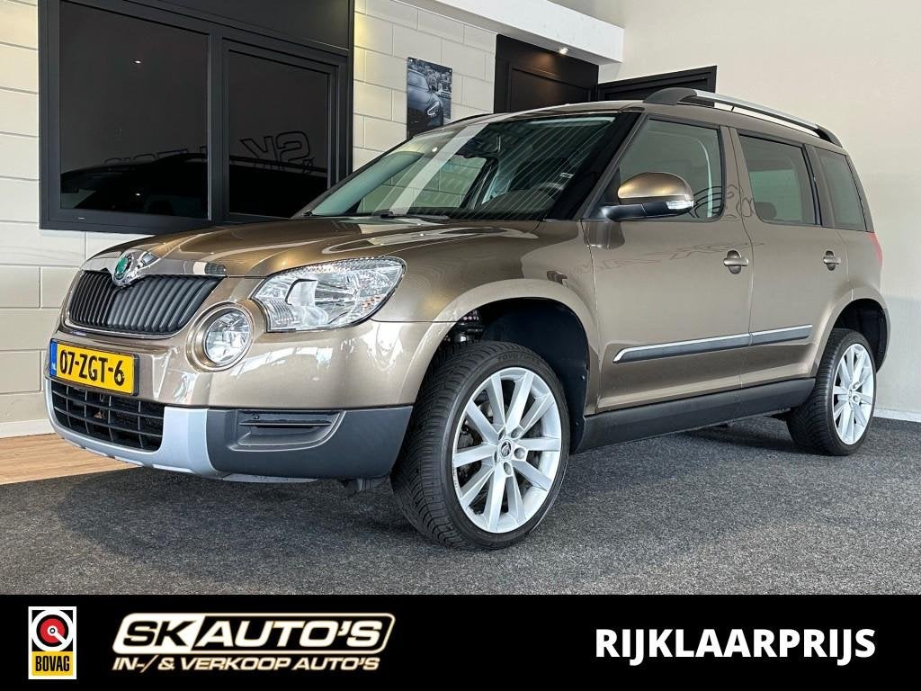 Skoda YETI 1.2 TSI COMFORT l STOELVERW l AIRCO l AUTOMAAT l, Auto's, Euro 5, 15 km/l, Gebruikt, 680 kg
