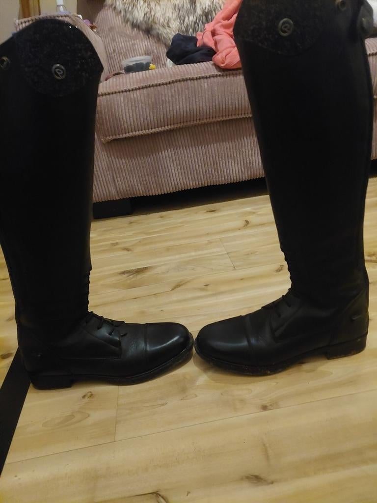 Paardrijlaarzen QHP romy, Dieren en Toebehoren, Paardrijkleding, Ophalen of Verzenden, Zo goed als nieuw, Springen, Schoeisel