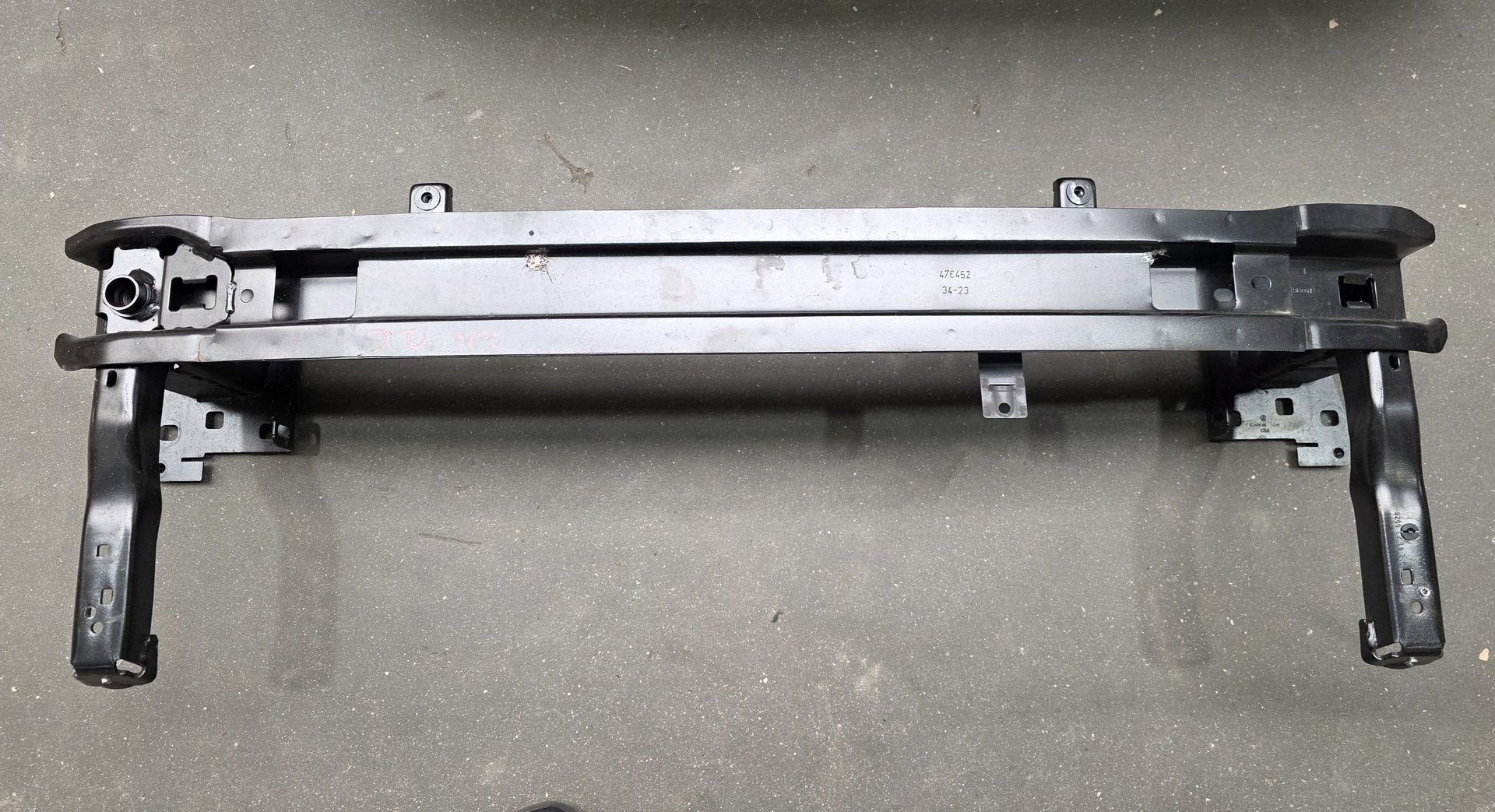 Bumperbalk VW Polo 2G ORIGINEEL BALK VOLKSWAGEN bj.2018-2022, Gebruikt, -, Ophalen of Verzenden, Bumper