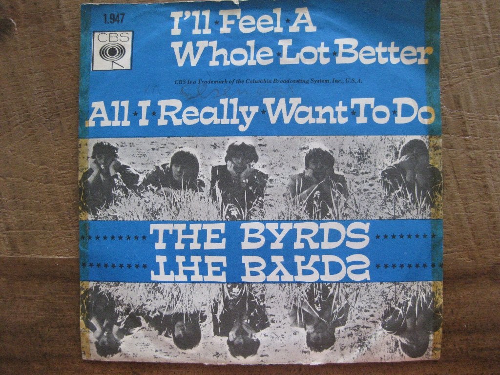 Vinyl single  The Byrds   "I'll feel a whole lot better", Cd's en Dvd's, Ophalen of Verzenden, Gebruikt, Pop