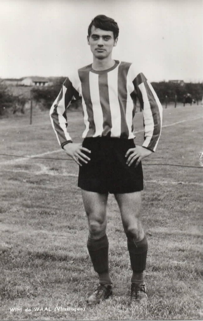 Vlissingen Wim de Waal --- voetballer Vlissingen 1, Verzenden, 1960 tot 1980, Ongelopen, Zeeland