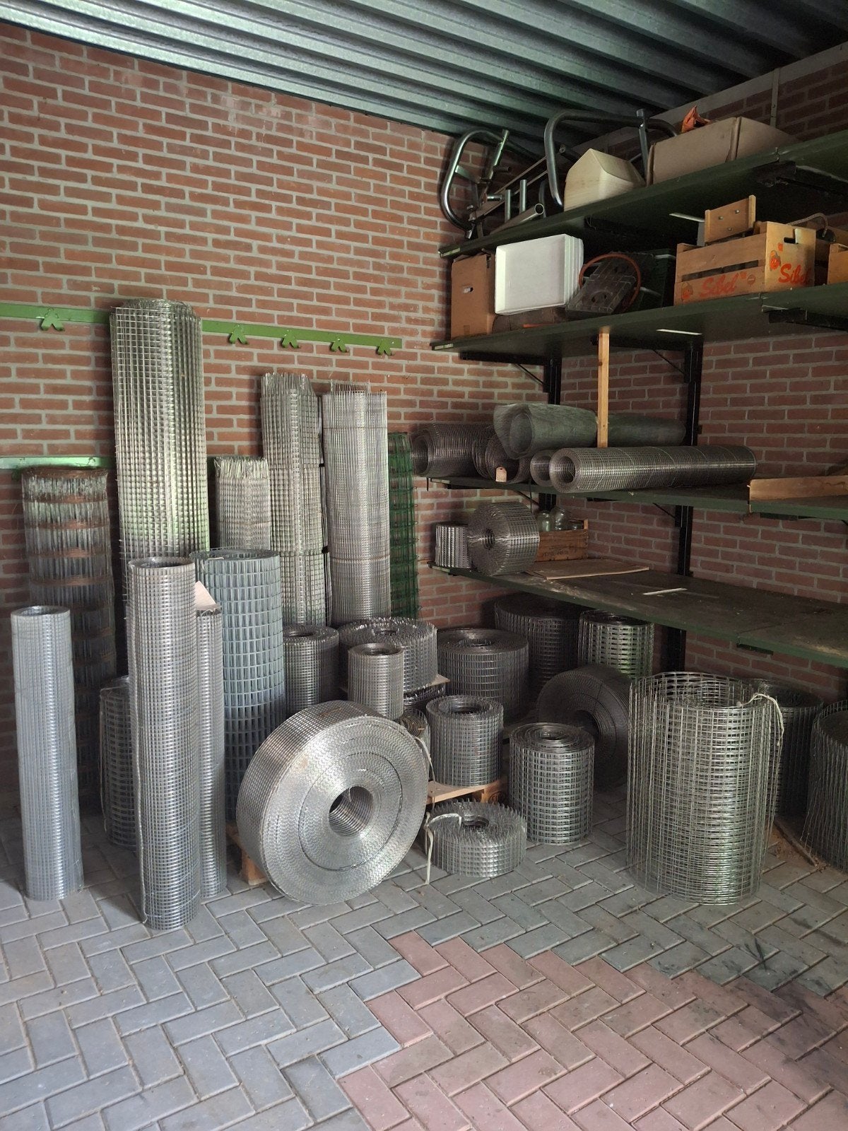 Grote partij RVS gaas 316, Ophalen, Nieuw, 20 meter of meer, Gaas