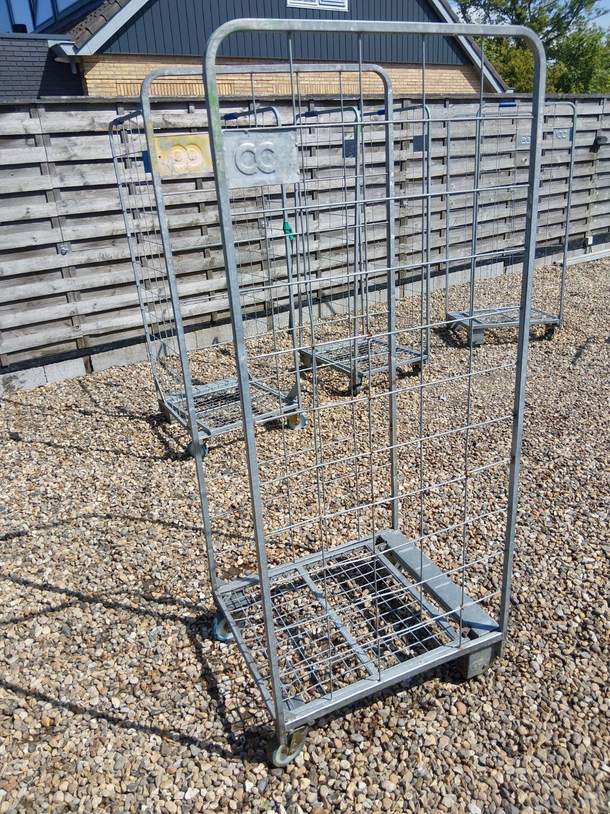 Rolcontainer Nestbaar. 8 stuks 1 koop!, 100 liter of meer, Ophalen, Gebruikt, Transportkar