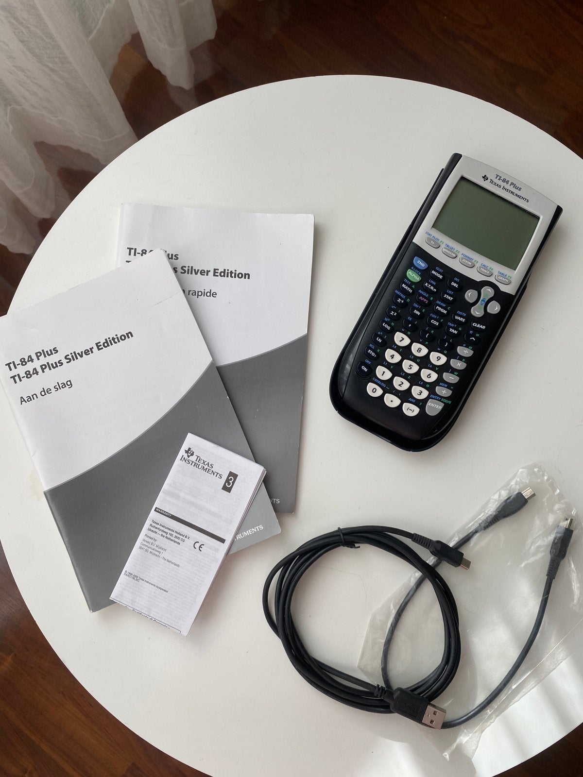 Texas Instruments TI-84 Plus, Diversen, Ophalen of Verzenden, Grafische rekenmachine, Zo goed als nieuw