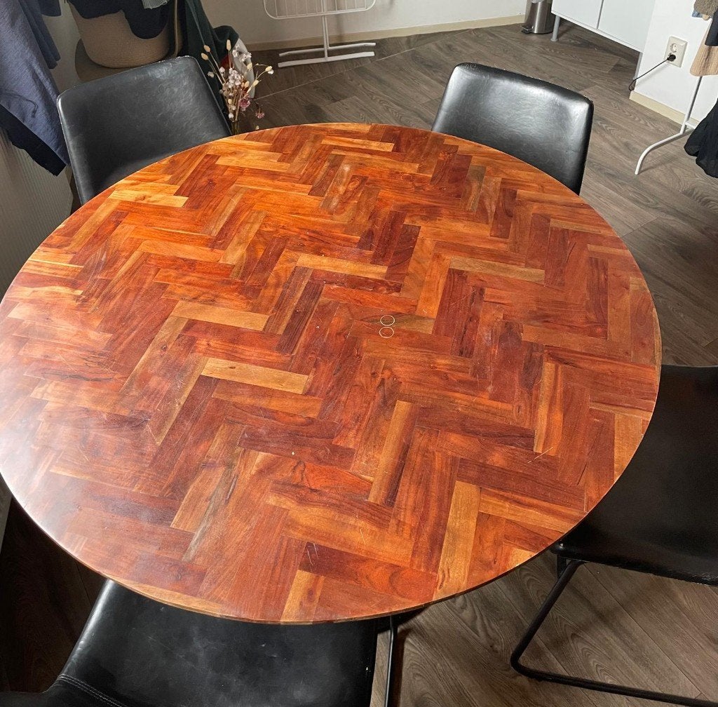 Foto 5 van Tafel, stoelen, ronde rafel, set, compleet