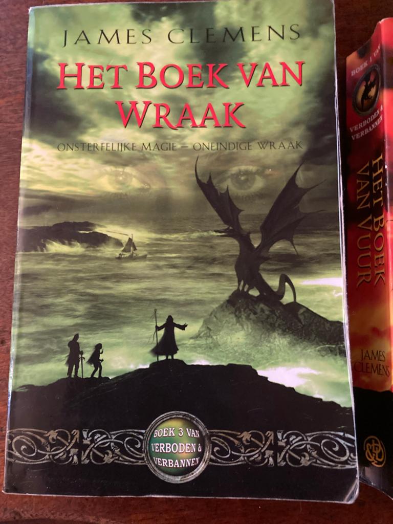 James Clemens - Verboden & Verbannen trilogie (3 boeken), Boeken, Fantasy, Ophalen of Verzenden, Gelezen
