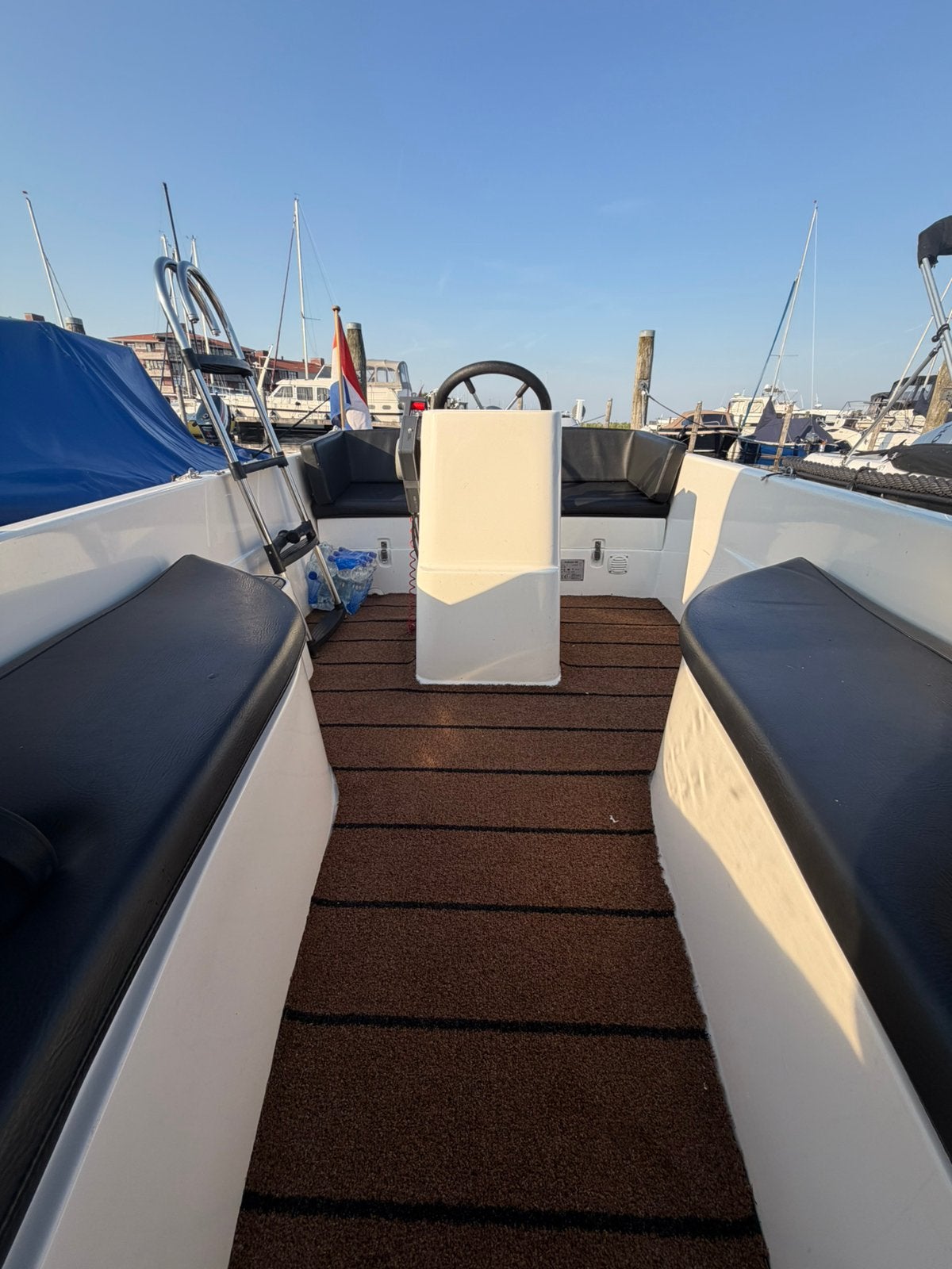 Oud huijzer 460 / vaarklaar / nette sloep vaarbewijs vrij, Watersport en Boten, Ophalen, Kabelaring, Zo goed als nieuw, Oud Huijzer