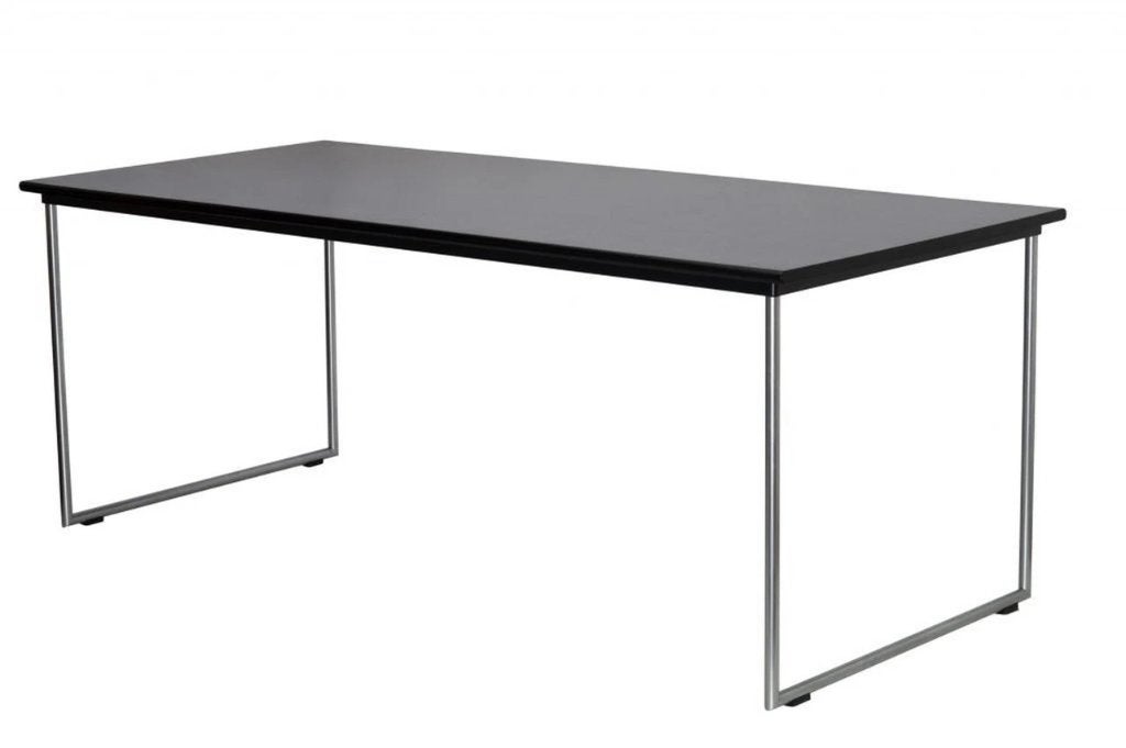 Gispen GS 1296 - tafel - Gebroeders van der Stroom, Huis en Inrichting, Tafels | Eettafels, Ophalen, Gebruikt, 50 tot 100 cm, 150 tot 200 cm